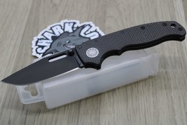 Andrew Demko AD20.5 Shark Lock Folding Knife 3.2&quot; AUS10 Black DLC / Carbon Fiber - £242.66 GBP