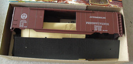 Vintage HO Scale Athearn Pennsylvania Automobile Box Car Kit in Box 5038 - £14.90 GBP