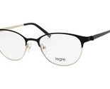 Legre LE 5122 H40 Black Gold Unisex Metal Eyeglasses 49-17-132 W/Case - £38.32 GBP