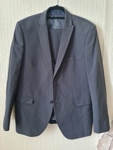 Next Tailoring 3 Piece Grey Suit Jacket 44R/112cm Pant 36&quot; Waist Coat 46... - £36.96 GBP
