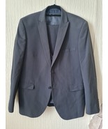 Next Tailoring 3 Piece Grey Suit Jacket 44R/112cm Pant 36&quot; Waist Coat 46... - £37.33 GBP