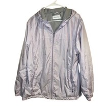 Calvin Klein Womens Hooded Lined Windbreaker Jacket Size:Medium,Light Purple - £90.75 GBP