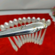 12X LH Tsp Wm Rogers ALLURE Teatime Silverplate Long Handled Tea Malt Sp... - $34.82 CAD