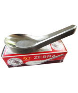 12 Pcs, Zebra Thai Stainless Steel, Rice, Soup Spoon - New! - $12.17 CAD
