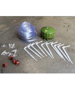 100ft 12 Ports Drip Irrigation Manifold Water Hose  Flow Gardening Drip ... - €25,72 EUR
