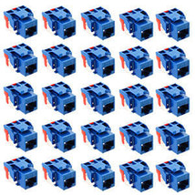 Ic107l6cbl cat6 ez 25 pk blue - $227.50