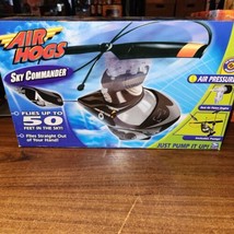 NEW 2003 Air Hogs Air Pressure Sky Commander Helicopter in Original Box - $34.45