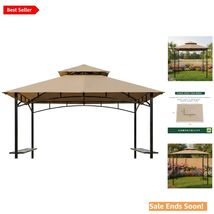 350 Denier Replacement Canopy Cover for Aldi Grill Gazebo 60'' x 96'' - $124.69