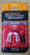 Shock Doctor Sport Gel Max Mouthguard Flavor Fusion Punch Youth 10+ Made In Usa - £11.24 GBP