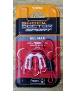 SHOCK DOCTOR SPORT GEL MAX MOUTHGUARD FLAVOR FUSION PUNCH YOUTH 10+ MADE... - $19.66 CAD