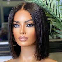 13x5x2 Straight BOB Wigs for Women Pre Plucked T Part Lace Wigs Brazilia... - £91.91 GBP+