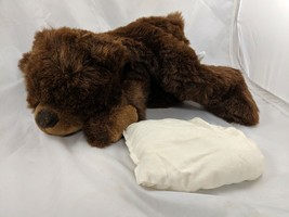 Fine Toy Brown Bear Hugs Plush 15 Inch Warmer Stuffed Animal toy - $14.95