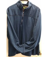 Koppen Outdoors Men`s Size Xxl 1/4 Zip Hiking Fleece Blue Pullover   #10... - $20.30