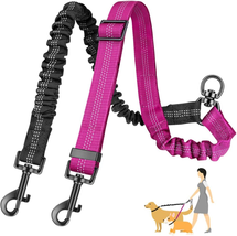 Two Dog Lead, 2 in 1 Upgraded Double Dog Leash Attachment Combine Adjustable Str - £15.32 GBP