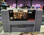 Clue (Super Nintendo, 1992) SNES Authentic Cartridge Only - Tested! - £6.30 GBP