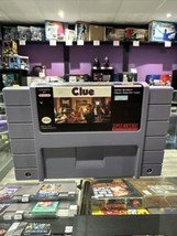 Clue (Super Nintendo, 1992) SNES Authentic Cartridge Only - Tested! - $8.04