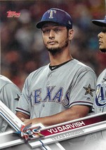 Yu Darvish 2017 Topps Update Series #US156 Texas Rangers - $1.77