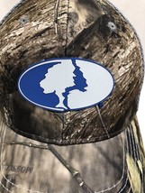 Mossy Oak Baseball Cap Camo Mesh Back Adjustable Blue/ White Logo - $5.85