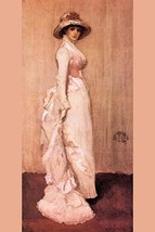 Nocturne in pink and gray, Portrait of Lady Meux 20 x 30 Poster - £20.76 GBP