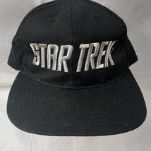 RARE VINTAGE 1994 Annco Industries Black Star Trek Panel Hat  - $49.50