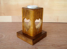 Two Hearts Tea Light Candle Holder, Wedding Decor - £23.98 GBP