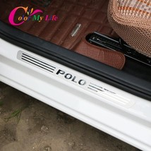 Color My Life 4pcs/lot Car Door Sill Scuff Plate Fit for  VW  2011 - 2018 Stainl - £65.05 GBP