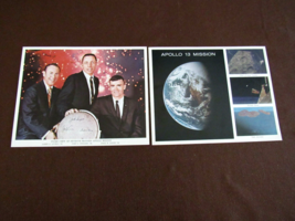 JAMES LOVELL JOHN SWIGERT FRED HAISE APOLLO 13 NASA COLOR LITHO PHOTOGRAPHS - £94.83 GBP