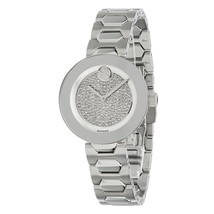 Movado 3600567 Women&#39;s Bold Silver Quartz Watch - £252.84 GBP