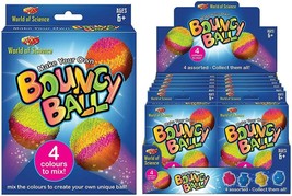Make Your Own Bouncy Ball Kids Creative Colourful Fun Unique Science Ball Gift - £4.89 GBP