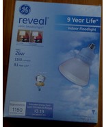 GE Reveal Indoor Floodlight - R40 CFL Bulb - 1150 Lumens - BRAND NEW IN BOX - £13.15 GBP