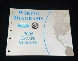 2005 Ford Escape Mariner Original Factory Wiring Diagrams Shop Manual #F1 - £34.42 GBP