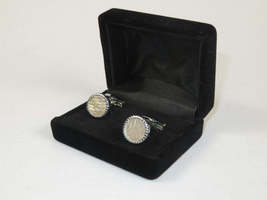 Men J.Valintin Cufflinks by Vitorofolo for French Cuff Shirt V35-33 Pearl image 3