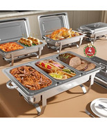 Chafing Dish Buffet Set, 9QT High Grade Chafing Dishes for Buffet, Chafe... - €527,70 EUR