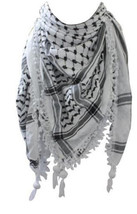 Palestine scarf Shemagh Military Army 100%Cotton Arab Tactical Keffiyeh Mens Win - £46.25 GBP