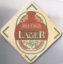 Beer Coaster Buffalo Lager The Buffalo Brewing Company - £2.14 GBP