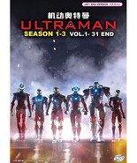 Ultraman Season 1-3 Vol.1-31 END English Dubbed All Region DVD SHIP FROM... - $68.53 CAD