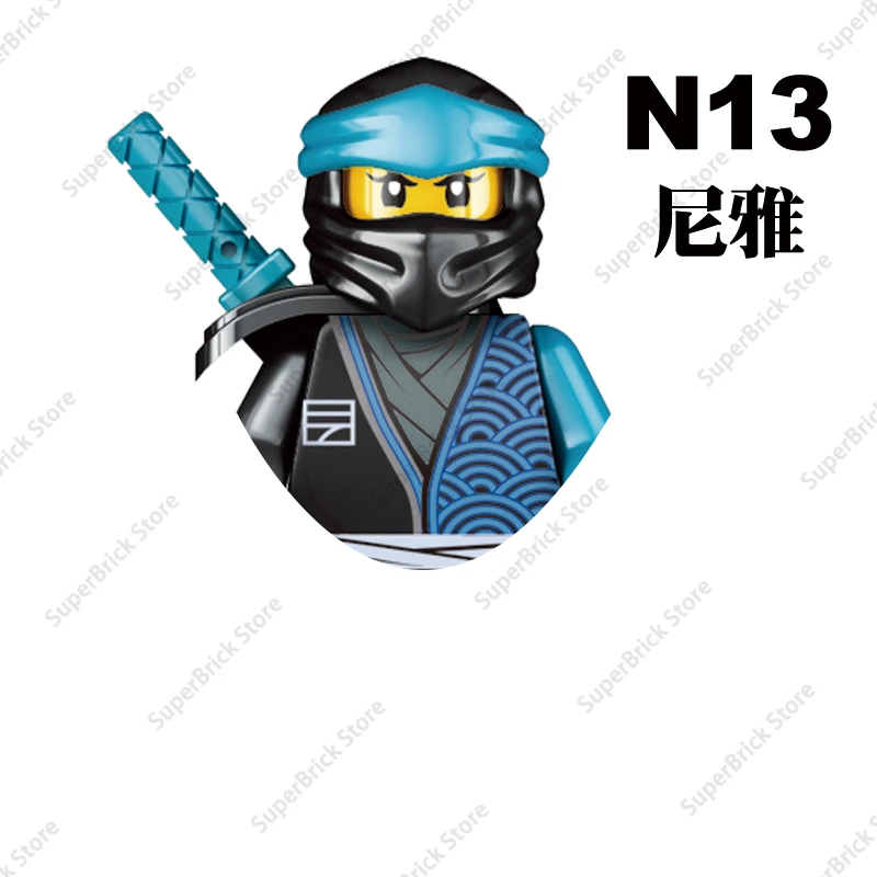 Hot Ninja Kai Mini Figures - Classic Building Blocks Toy Collection Gift... - $8.64