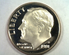 1981-S TYPE 2 ROOSEVELT DIME SUPERB PROOF++ DEEP CAMEO SUPERB PR++ DCAM ... - $19.00