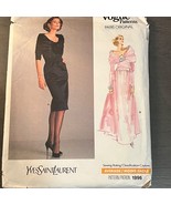 Vogue Patterns Paris Original Yves Saint Laurent Dress Sewing Pattern 19... - $32.76 CAD
