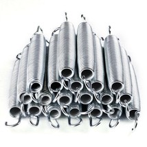 20X Trampoline Springs 7" Inch Heavy-Duty Galvanized Steel Replacement Set Kit - £37.65 GBP