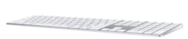 Apple Magic Keyboard with Numeric Keypad Wireless Rechargeable US English  - £99.87 GBP