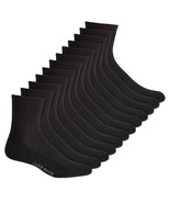 Club Room Men&#39;s Ankle Socks, 12 pack Black-Size 10-13 - $17.99