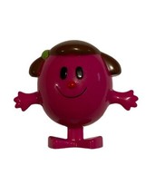 Little Miss Wise 2.25&quot; Arby&#39;s Kids Meal Toy PVC Figure Hot Pink Mr Man - £6.75 GBP