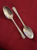 (2) Vtg Sovereign Silverplate (1939) Teaspoons Wm Rogers Intl Silver - $11.07