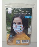 Lot of 5 SEW YOUR OWN New Reversible Face Mask Kit 4 Face Masks Per Kit - £58.42 GBP