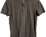 American Eagle Outfitters Mens Size S Henley Seriously Soft Short Sleeve... - $8.04