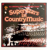 Super Stars In Country Music Compilation Album 1978 Vinyl Record 33 12&quot; VRE3 - $9.99