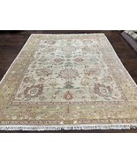 Turkish Oushak Rug 8x10 Hand Knotted Oriental Carpet Farmhouse Neutral Colors - $3,100.00