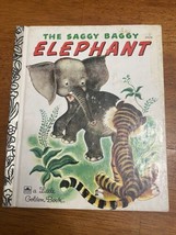 The Sassy Baggy Elephant A Little Golden Book K B Jackson 1974 - £5.54 GBP