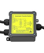 ATS 15 Amp Transfer Switch, Dual Power Automatic Transfer Switch, Transf... - $125.43